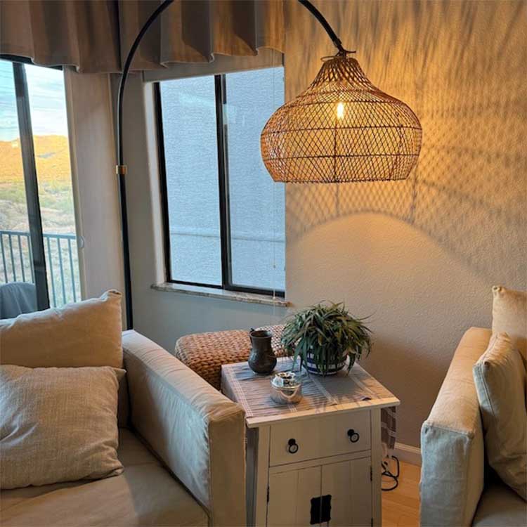 Kloe Rattan Pendant Light