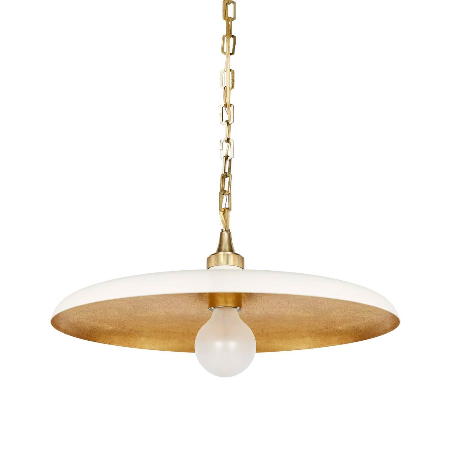 Natalia Dome Contemporary Light Brass