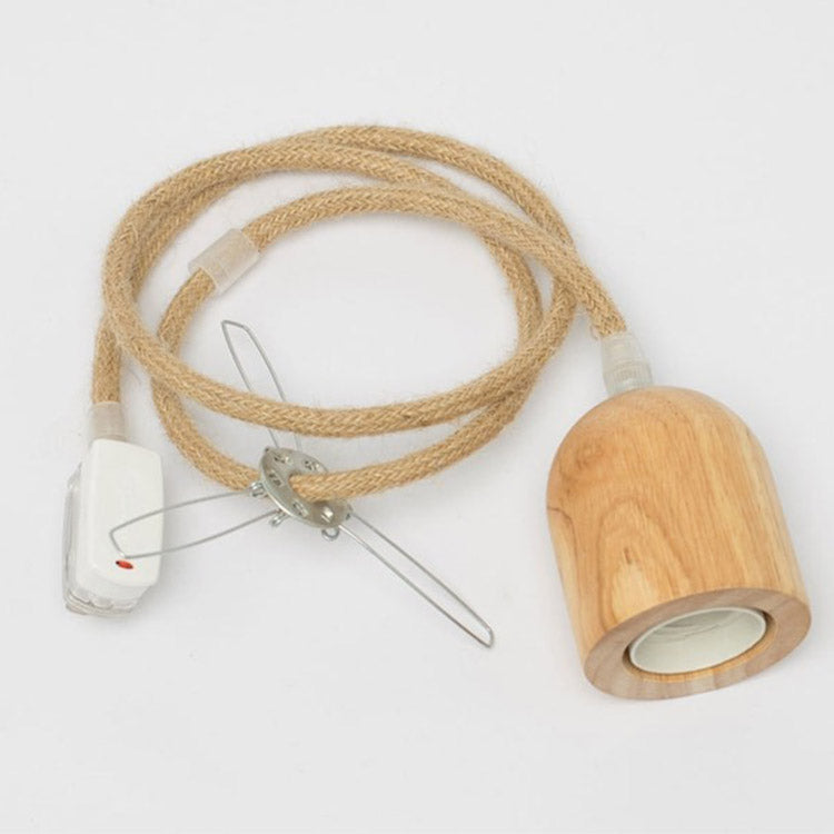 natural hardwired pendant lighting kit