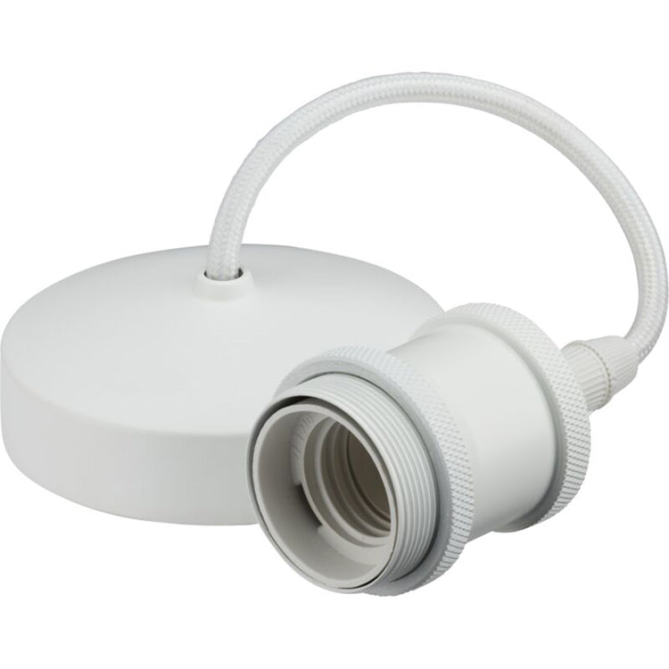 white hardwire pendant lighting kit