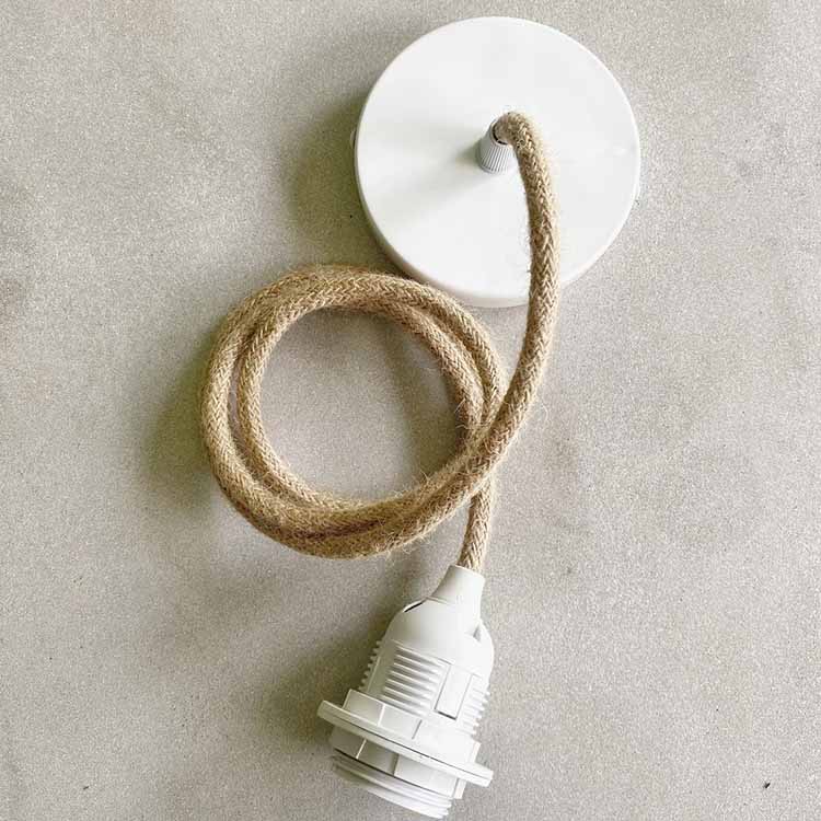 white jute cable custom order