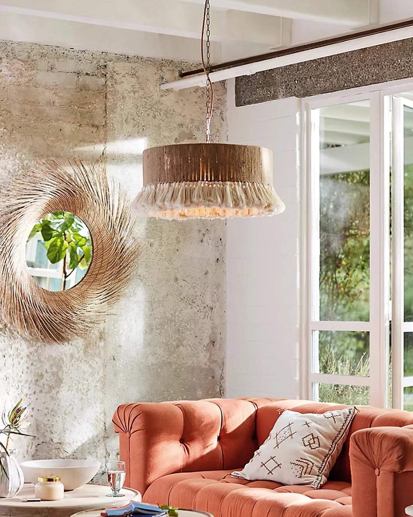 boho rara pendant lamp for living room