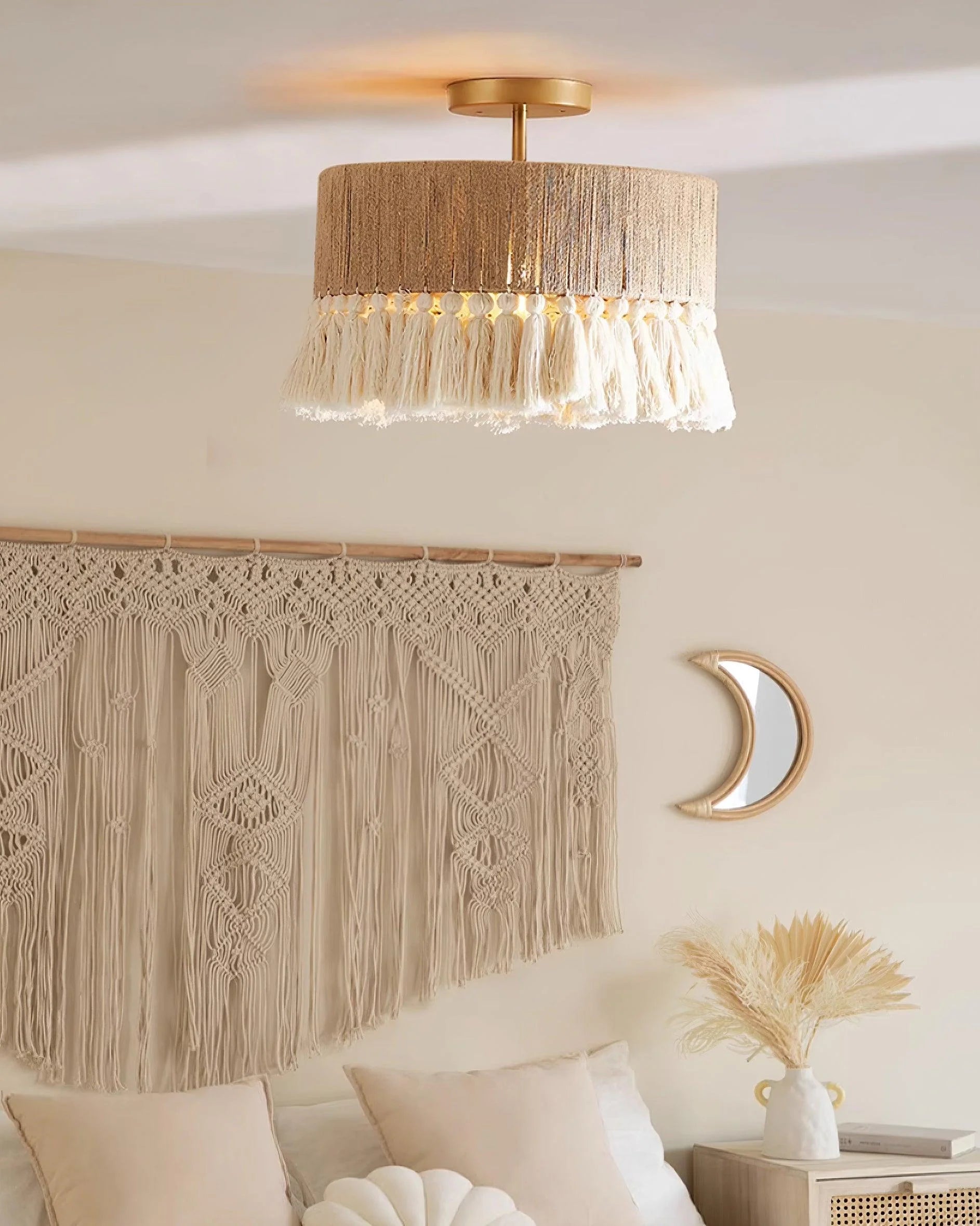 boho rara pendant lamp for bedroom