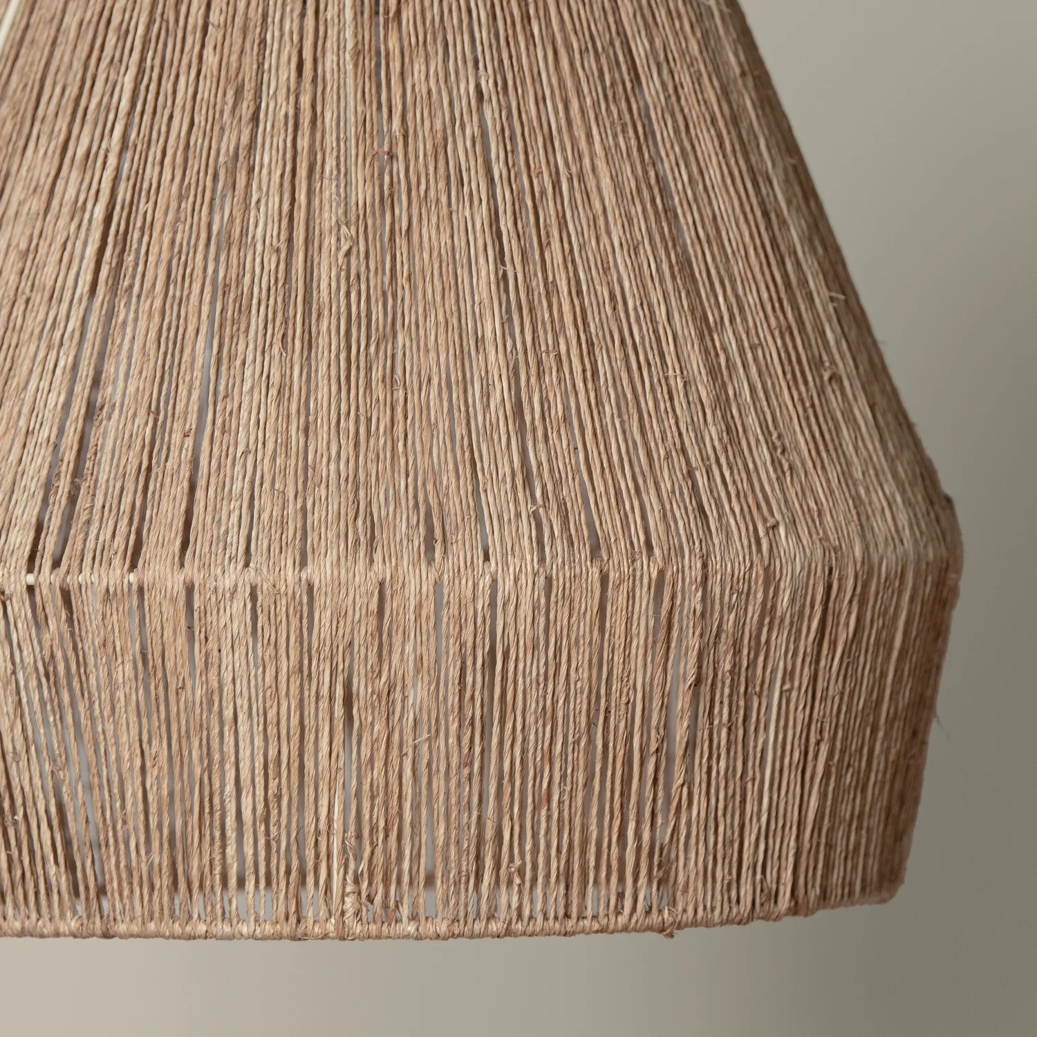 collins jute pendant for kitchen island