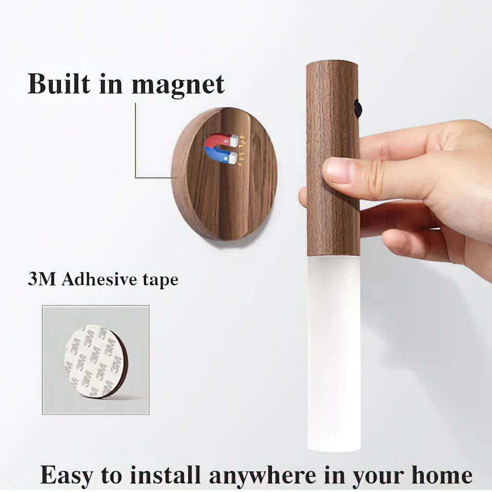 magnetic led sensor night light for  living room