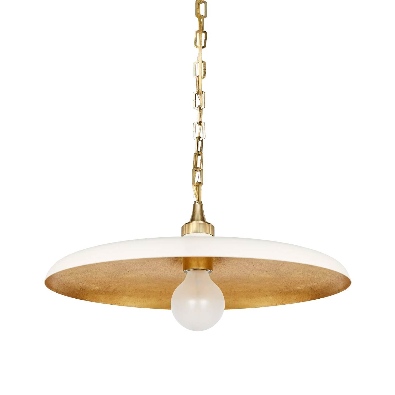 natalia brass dome contemporary light