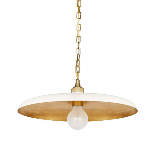 Natalia Dome Contemporary Light Brass