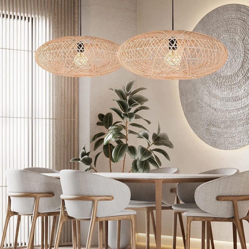 rattan pendant light kmart for dining room