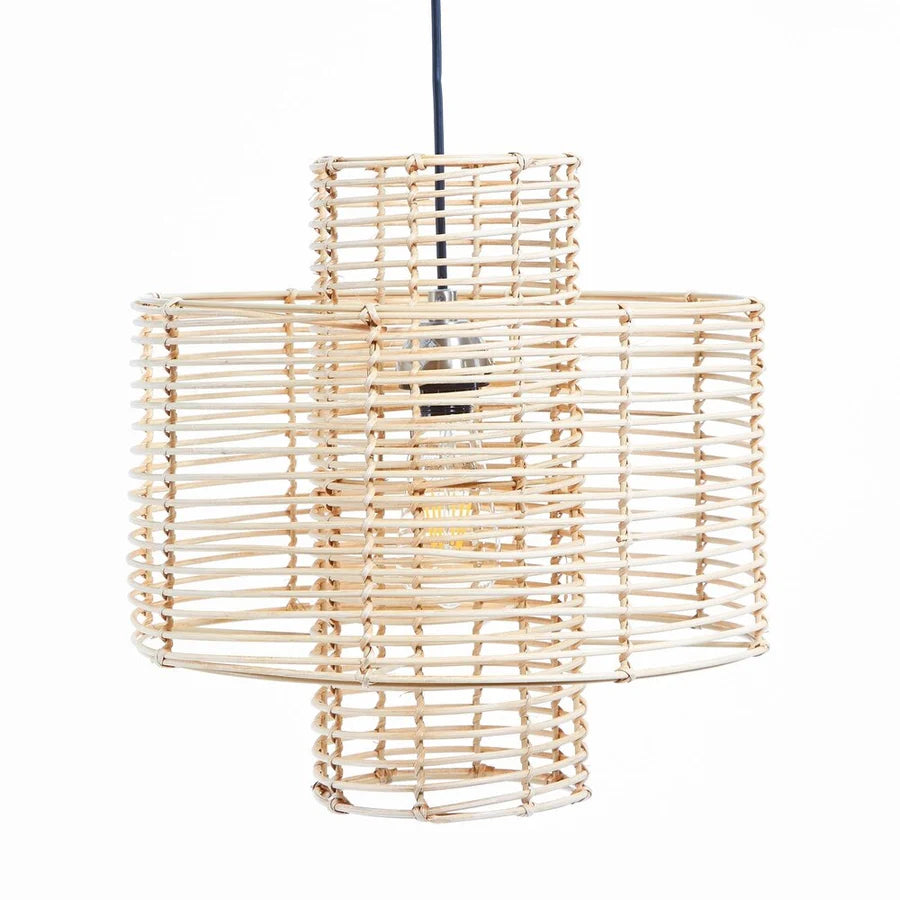 silverwood cyndi rattan pendant light for laundry room