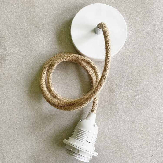 white jute cable custom order